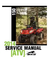 Arctic Cat 150 ATV Service Manual 2014 (P/N 2259-821) – preview page 1