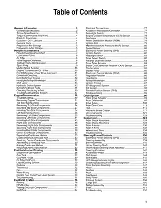 Comprehensive Arctic Cat Prowler HDX Service Manual (2013) - Repair & Maintenance Guide Preview image 4