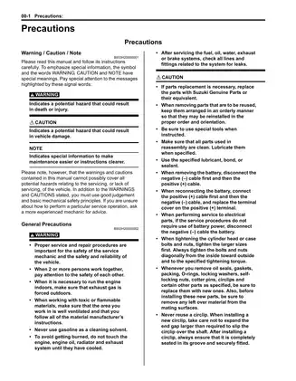 SUZUKI LT-Z400 Service Manual (2009) - Comprehensive Repair Guide Preview image 4