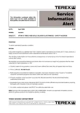 Terex 2566C, 2766C, 3066C Articulated Dumptruck Service & Repair Manual (P/N SM 991 Rev 2) – preview page 2