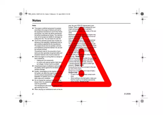 2012-2013 Deutz TD/TCD L04/L06 2V2V/m-TCD, L04/06 2V/m manual Preview image 2