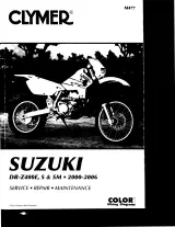 Suzuki DR-Z400E/S/SM 2000–2006 Service Manual | Clymer Edition (P/N M477) – preview page 1