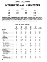 International Harvester Tractors 706-21456 Series 1960s-1970s Shop Manual (P/N IH-706-756-806-856-SM) – preview page 2