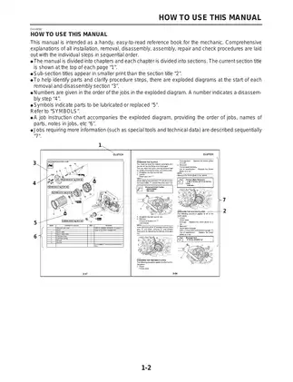 2008-2013 Yamaha WR250R, WR250X service, owner´s manual Preview image 5