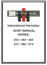 International Harvester 454, 464, 484, 574, 584 & 674 Shop Manual – preview page 1