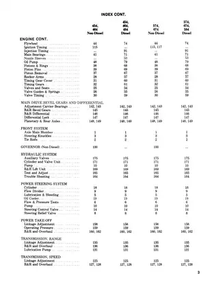 1970-1984 International Havester 454, 464, 484, 574, 584, 674 tractor manual Preview image 3