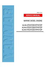 Yanmar 4LHA-STE/STZE/DTE/DTZE/HTE/HTZE/STP/ STZP/DTP/DTZP/HTP/HTZP 2000–2001 Service Manual (P/N M9961-H11341) – preview page 1