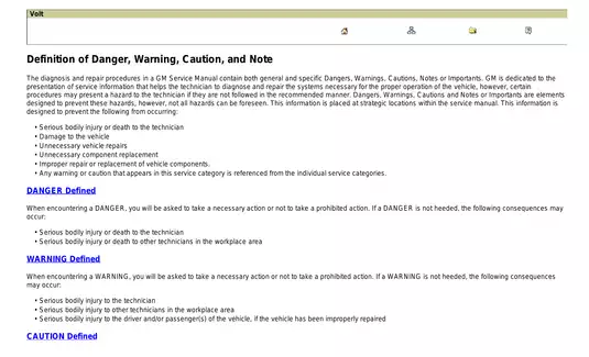 2012 Chevrolet Volt Service Manual - Comprehensive Guide for Diagnosis and Repair Preview image 3