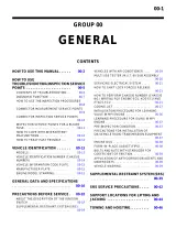 2013–2015 Mitsubishi Outlander (GF-Series) Service Manual – preview page 1