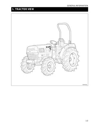 2001-2007 Kioti Daedong DK35, DK40, DK450L repair manual Preview image 3