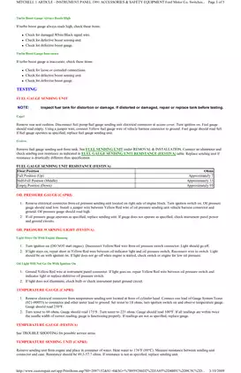 Comprehensive Ford Festiva & Capri Service Manual (1991-1992) - Repair & Troubleshooting Guide Preview image 3
