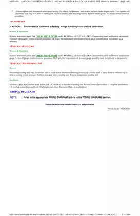 Comprehensive Ford Festiva & Capri Service Manual (1991-1992) - Repair & Troubleshooting Guide Preview image 5