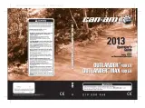 2013 Can-Am Outlander 400 EFI & Outlander Max 400 EFI ATV Operator's Guide (P/N 219000960) – preview page 1