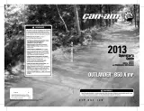 2013 Can-Am Outlander 650 X mr Operator's Guide (P/N 704901764) – preview page 1