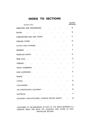 Jaguar Mark VII & XK 120 Complete Service Manual Preview image 5