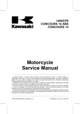 2008–2009 Kawasaki 1400GTR, Concours 14 ABS, Concours 14 Service & Repair Manual (P/N 99969-0158) – preview page 5