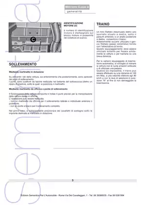 1997-2004 Mercedes W168 Series A-Class, A140, A160, A160CDI, A170CDI, A190, A210 manual Preview image 4