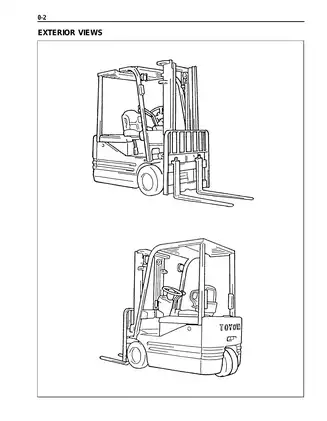 Toyota 5FBE10-20 Forklift Service Manual & Parts Guide Preview image 4