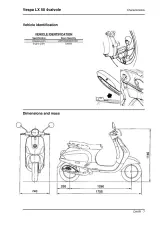 2006–2008 Vespa LX 50 4valvole Factory Service Manual (P/N 665230) – preview page 3