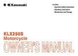 2014 Kawasaki KLX250S Owner's Manual (P/N 99987-1794) – preview page 1