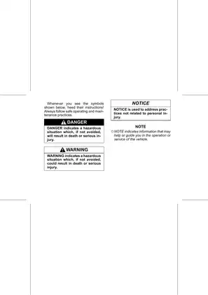 Kawasaki KLX250 Owner's Manual - Comprehensive Motorcycle Guide Preview image 4