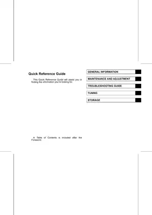 2023 Kawasaki KX450F Motorcycle Owner’s Manual - Ultimate Guide to Maintenance, Tuning, and Troubleshooting Preview image 2