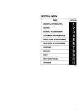 1983–1993 Daihatsu Charade Workshop Manual (P/N WR-00000) – preview page 3