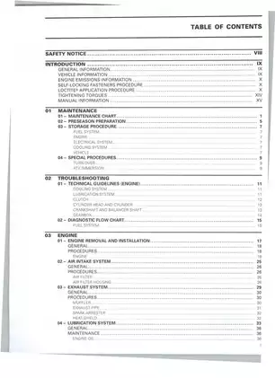 Can-Am DS 450™ Service Manual (2008) - Comprehensive Guide for Maintenance and Repairs Preview image 5
