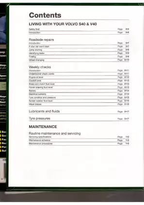 Volvo S40 & V40 Service Manual (1996-2004) - Complete Repair & Maintenance Guide Preview image 2