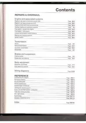 1996-2004 Volvo S40, V40 service and repair manual Preview image 3