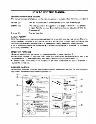 1987-2009 Yamaha Warrior 350, Raptor 350 ATV service manual Preview image 4