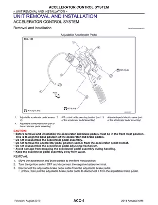 2014 Nissan Armada service manual Preview image 4