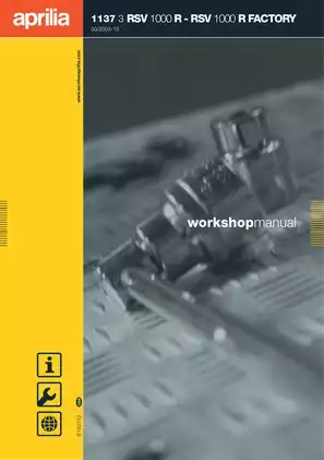 2004-2010 Aprilia RSV 1000 R factory manual