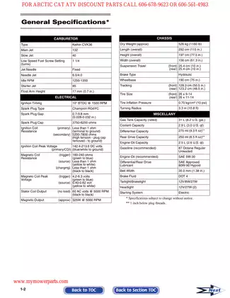 2007 Arctic Cat Prowler 650 XT manual Preview image 4