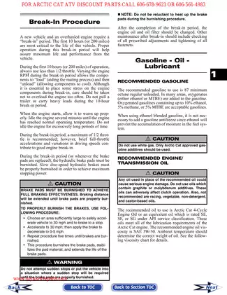 2007 Arctic Cat Prowler/XT Service Manual - Complete Repair and Maintenance Guide Preview image 5