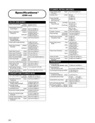 Comprehensive ATV Service Manual for 250cc to 500cc Models Preview image 3