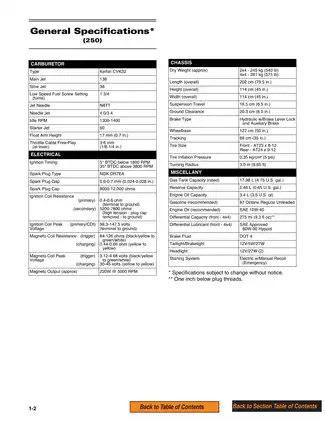 2003 Arctic Cat™ 250, 300, 400, 500 ATV, 2x4, 4x4 service manual Preview image 5