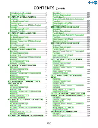 2000 Nissan Maxima A33 series repair manual Preview image 2