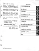 1987 Honda Fourtrax TRX 250X Repair and Service Manual (P/N 61KB500) – preview page 2
