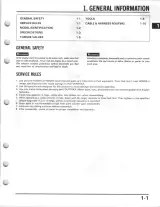 1987 Honda Fourtrax TRX 250X Repair and Service Manual (P/N 61KB500) – preview page 3