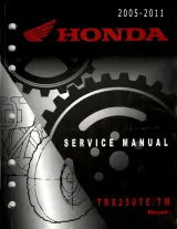 2005–2011 Honda TRX250TE / TRX250TM Service Manual (P/N 61KZZ00) – preview page 1
