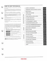 2005–2011 Honda TRX250TE / TRX250TM Service Manual (P/N 61KZZ00) – preview page 2
