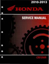 Honda CRF250R 2010–2013 Service Manual (P/N 61KRN53) – preview page 1