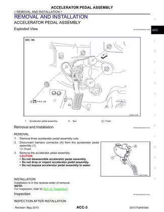 2014 Nissan Pathfinder R52 series repair manual Preview image 3