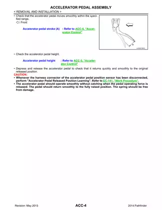 2014 Nissan Pathfinder R52 series repair manual Preview image 4