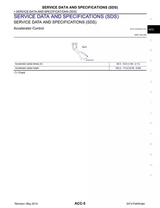 2014 Nissan Pathfinder R52 series repair manual Preview image 5