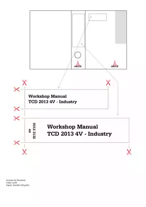 2013 Deutz TCD 4V diesel engine workshop manual Preview image 1