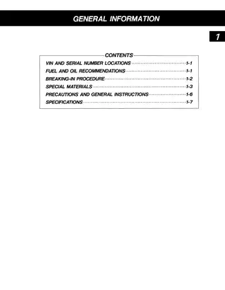 1989-2002 Suzuki LT160, LT-F160 ATV service manual Preview image 4