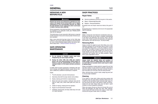 2006 Harley-Davidson Dyna Models Service Manual Preview image 4