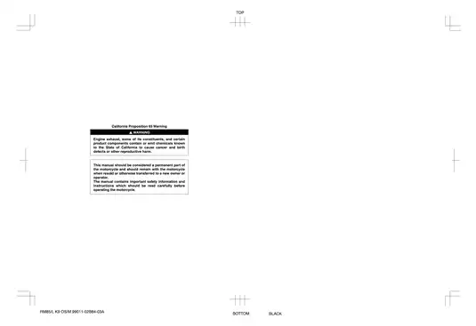 2002-2013 Suzuki RM85, RM85L2 repair, service manual Preview image 2